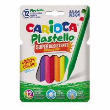 12 plastidecors carioca